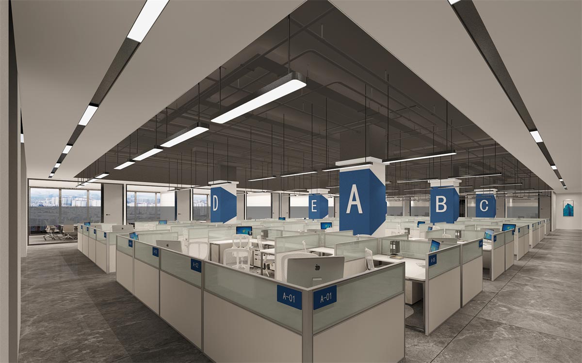 帝邁開放辦公區(qū)裝飾裝修 帝邁開放辦公區(qū)裝飾裝修