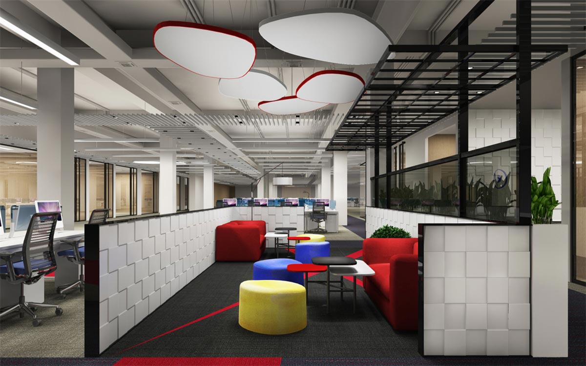 佰仟金融辦公室接待區設計裝修 佰仟金融辦公室接待區設計裝修