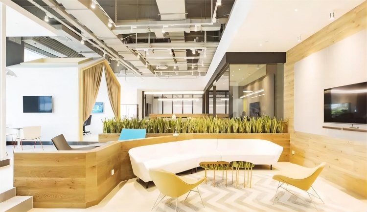 布藝在辦公室裝修中的奇妙運用